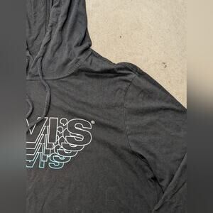 *Levi's Long Sleeve Tee with Hood, Medium